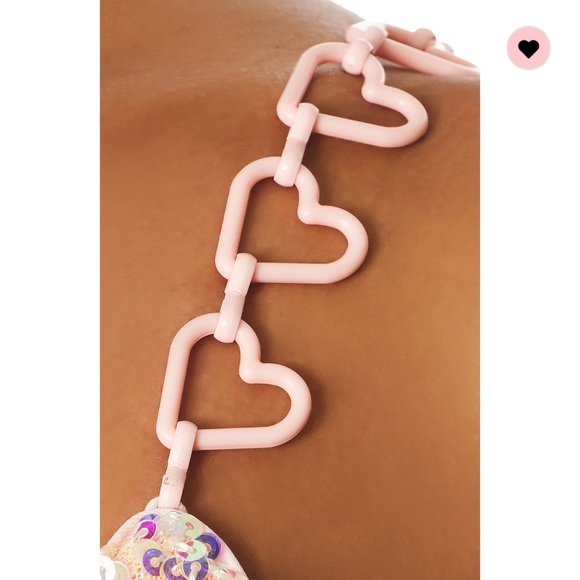 Majorelle Trish Pink sequin dress - Picture 5 of 8